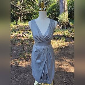 Banana Republic NWT Elegant‎ Gray Sleeveless Dress